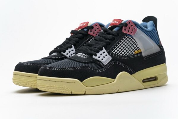 DC9533-001 Union LA x Air Jordan 4 Retro SP Off Noir Black - Image 6