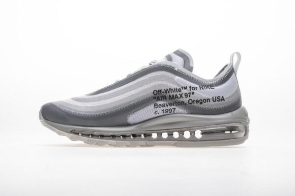 OFF WHITE X Nike Air Max 97 “Wolf Grey Menta” AJ4585-012 - Image 2