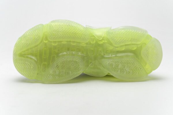 544351 W09E1 1331 Balenciaga Triple S White Green - Image 9