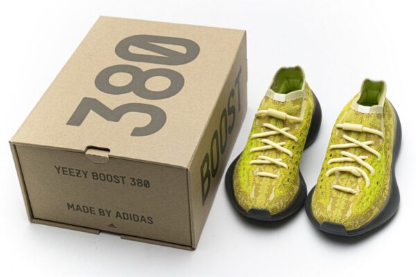 FZ4990 adidas Yeezy Boost 380 Hylte Glow - Image 3