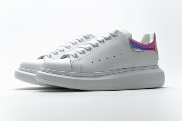 462214 WHGP7 9001 Alexander McQueen Sneaker White Blue Laser - Image 6
