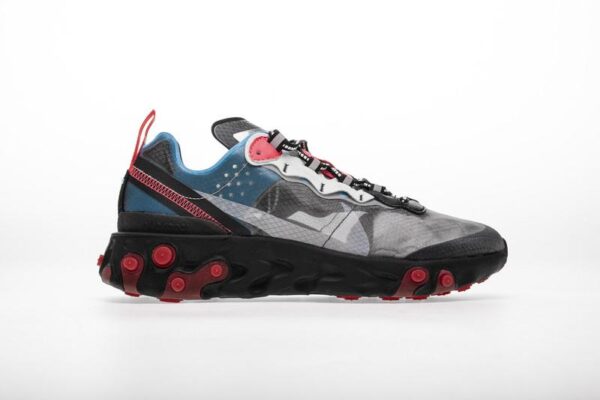 Nike React Element 87 “Blue Chill Solar Red”AQ1090-006 - Image 5