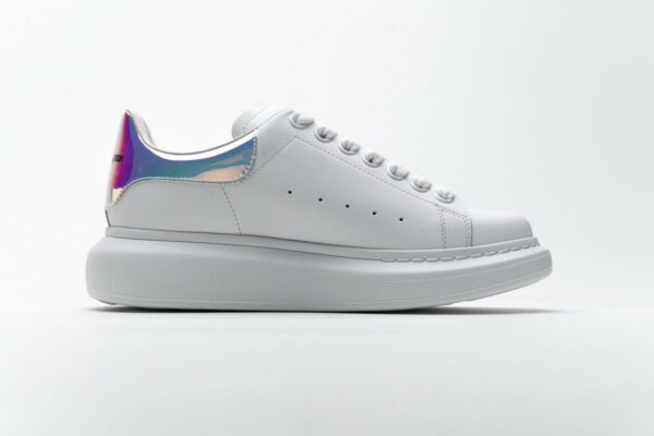 462214 WHGP7 9001 Alexander McQueen Sneaker White Blue Laser - Image 8