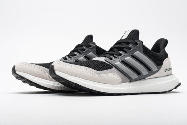 EF0726 adidas Ultra Boost S&L Black Grey Real Boost - Image 3