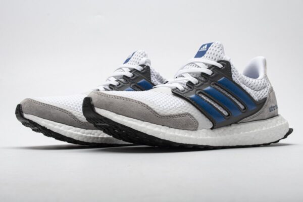 EF0723 adidas Ultra Boost S&L White True Blue Grey Real Boost - Image 3