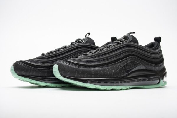 921826-017 Nike Air Max 97 Black Green Glow - Image 5