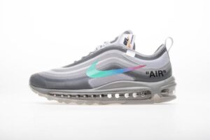 OFF WHITE X Nike Air Max 97 “Wolf Grey Menta” AJ4585-012
