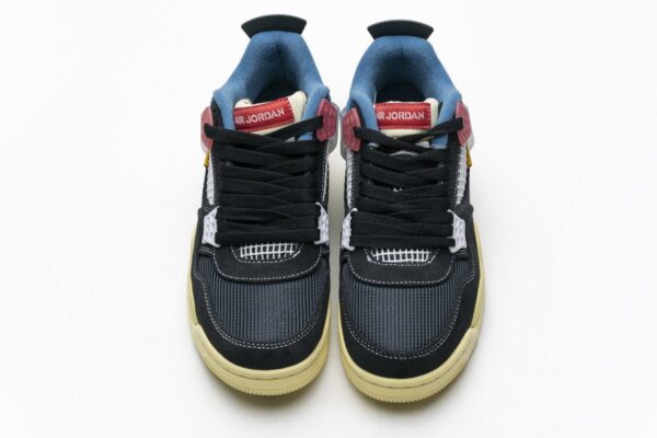 DC9533-001 Union LA x Air Jordan 4 Retro SP Off Noir Black - Image 4