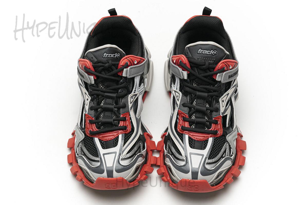 GT Batch Balanciaga Track Black Grey Red - Image 4