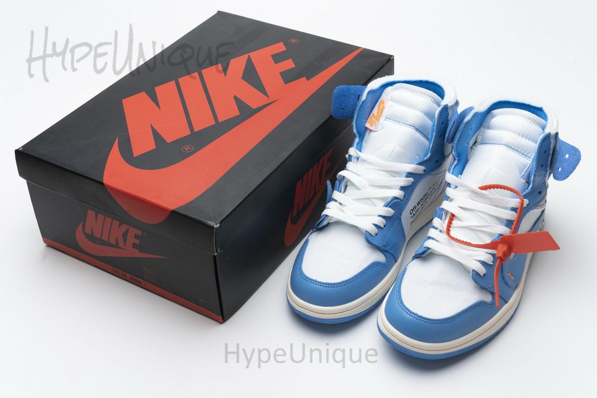 Jordan 1 Retro High Off-White University Blue Update Lace - Image 4