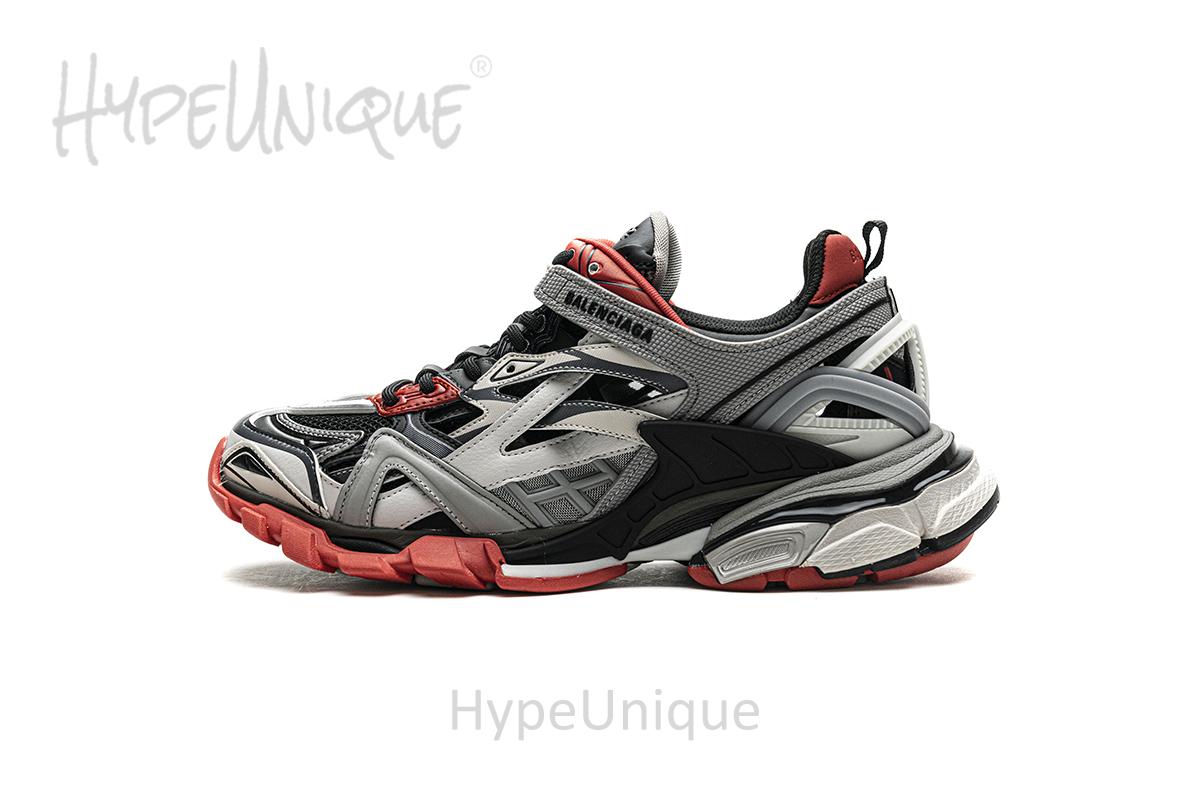 GT Batch Balanciaga Track Black Grey Red