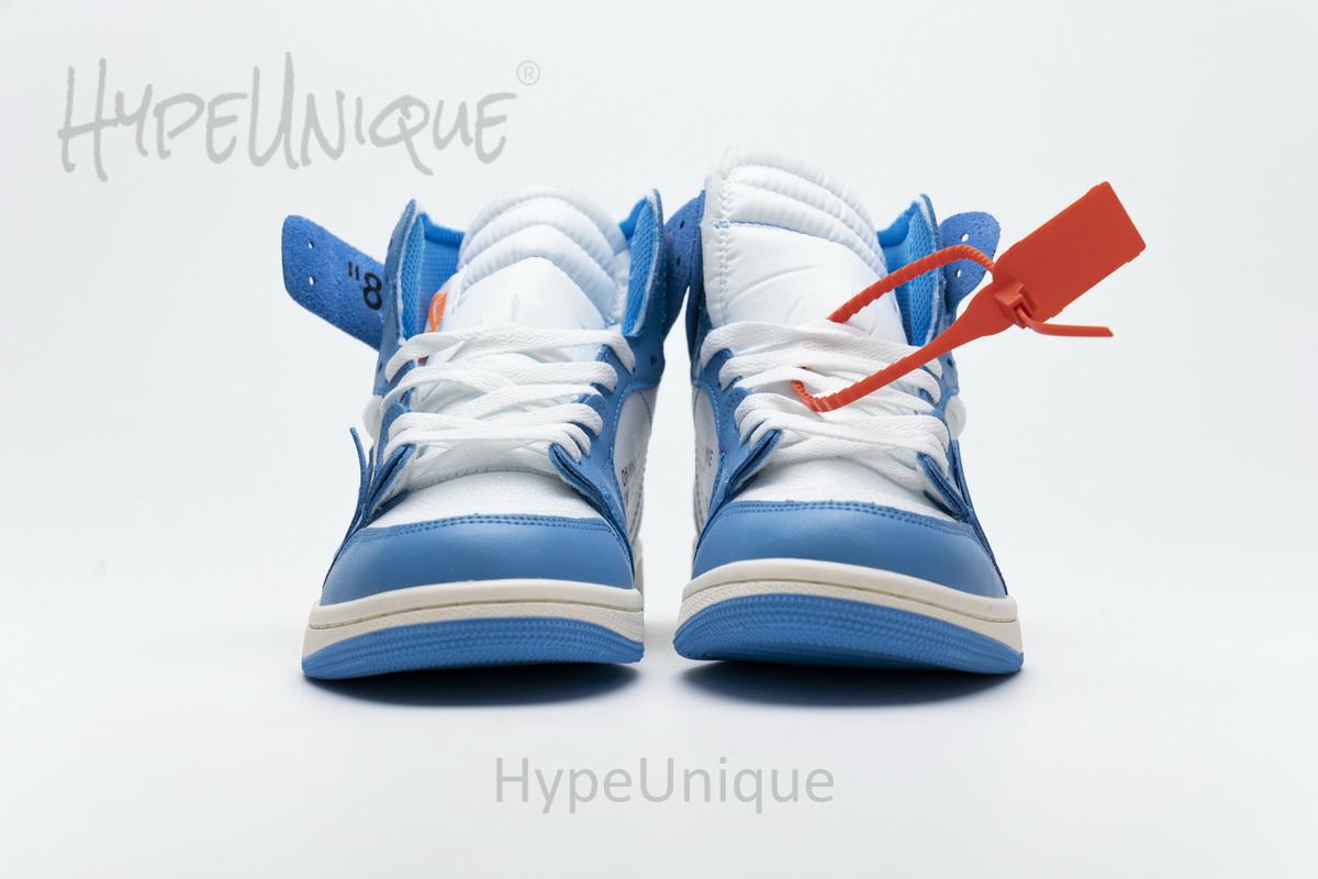 Jordan 1 Retro High Off-White University Blue Update Lace - Image 5