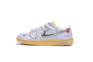 DM1602-127 OFF WHITE x Nike Dunk SB Low The 50 NO.1